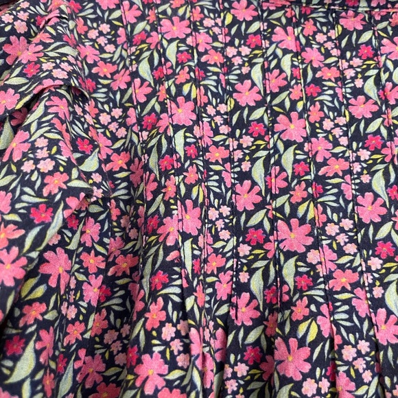 Meet Me In Santorini Pink and Navy Floral Beach and Coastal Resort Wear Size XS - Picture 3 of 6